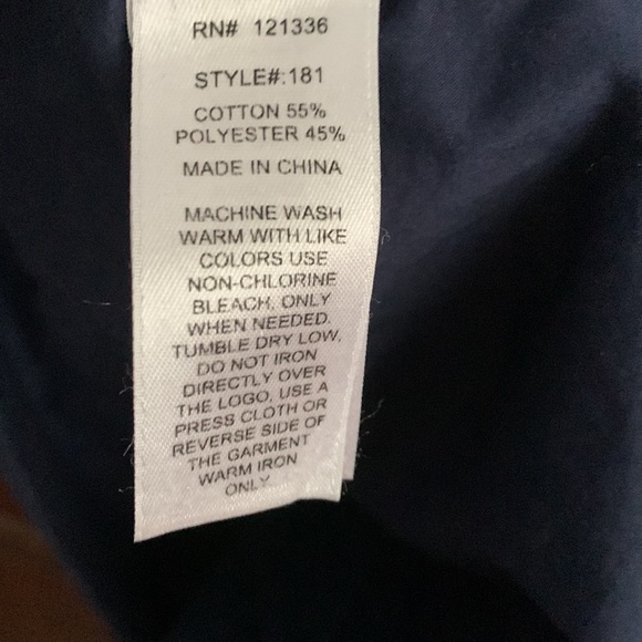 Koi by Kathy Peterson navy Betsey scrub top - Picture 9 of 9